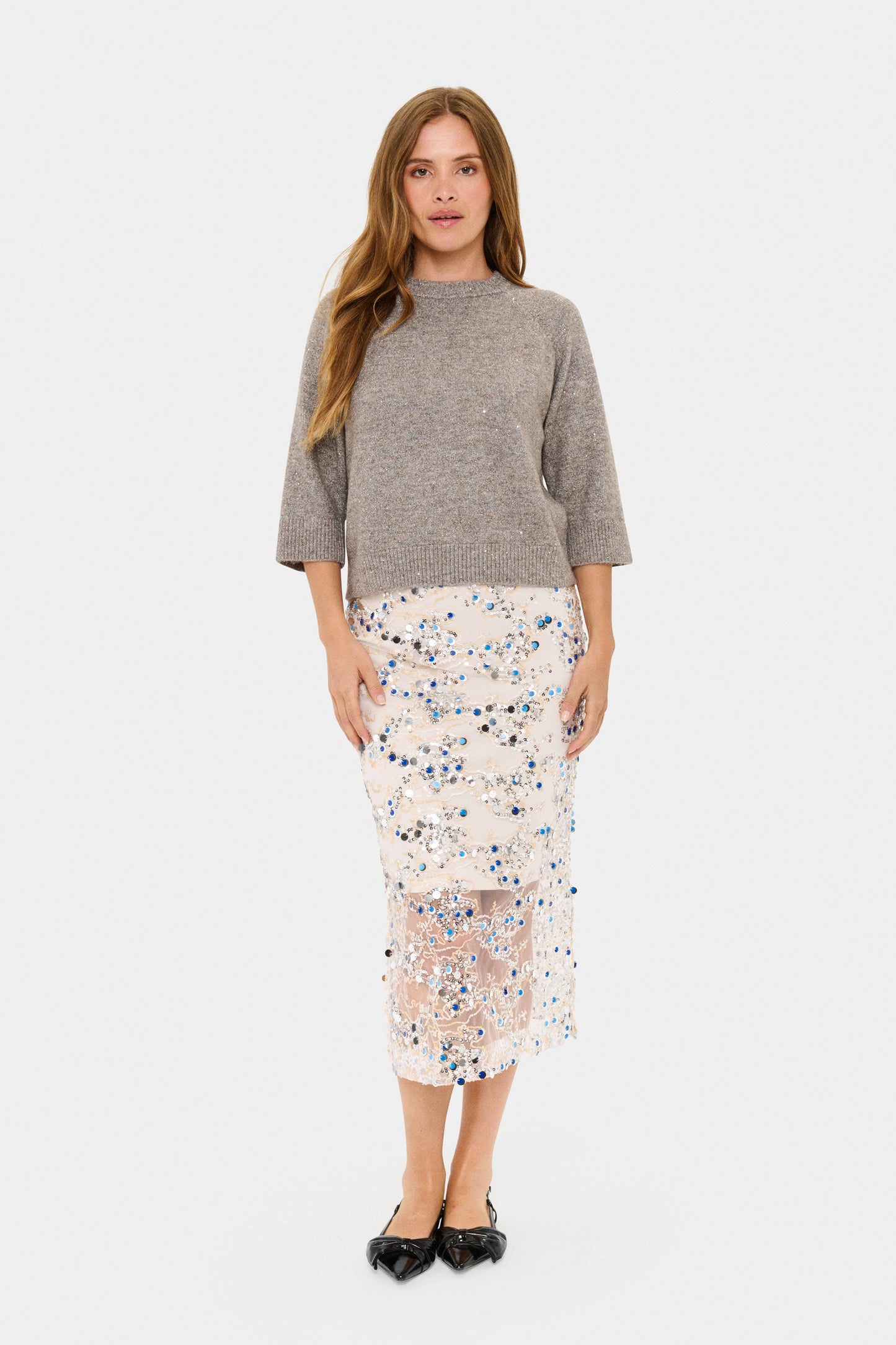 Nova Pullover | Pine Bark Melange