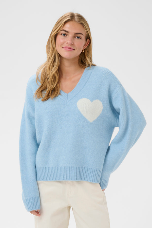 Saint Tropez Paria V-Neck Jumper | Skyway