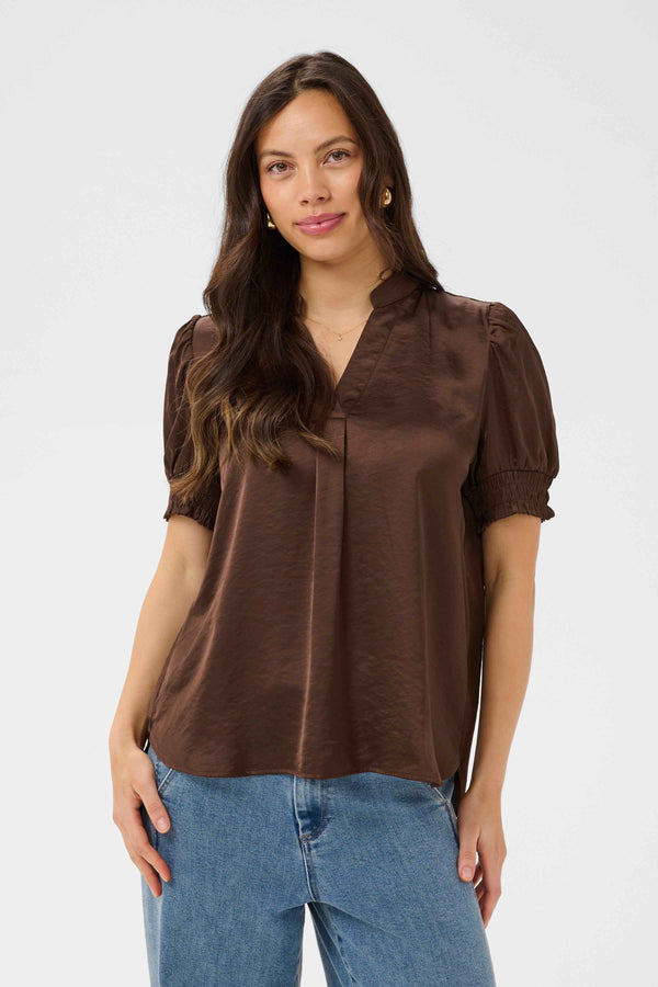 Panan Blouse | Major Brown