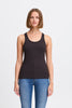 ICHI Palmer Rib Box Vest Top