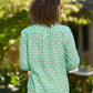Lisbon Cotton Shirt | Aqua