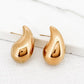 Envy Large Gold Teardrop Earring