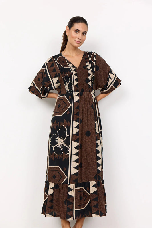 Soya Concept Rosalie Dress | Hot Fudge