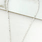 Envy Short Silver and Pearl Necklace