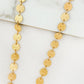 Envy Long Gold Circles Necklace