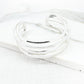 Envy Layer Cuff Bangle | Silver