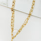 Envy Short Gold Double Layer Necklace with Pearl Charm