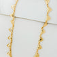 Envy Short Gold Heart Chain Necklace