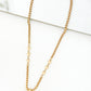 Envy Short Gold Necklace with a Black Heart Pendant
