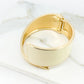 Envy Gold & Cream Enamel Cuff