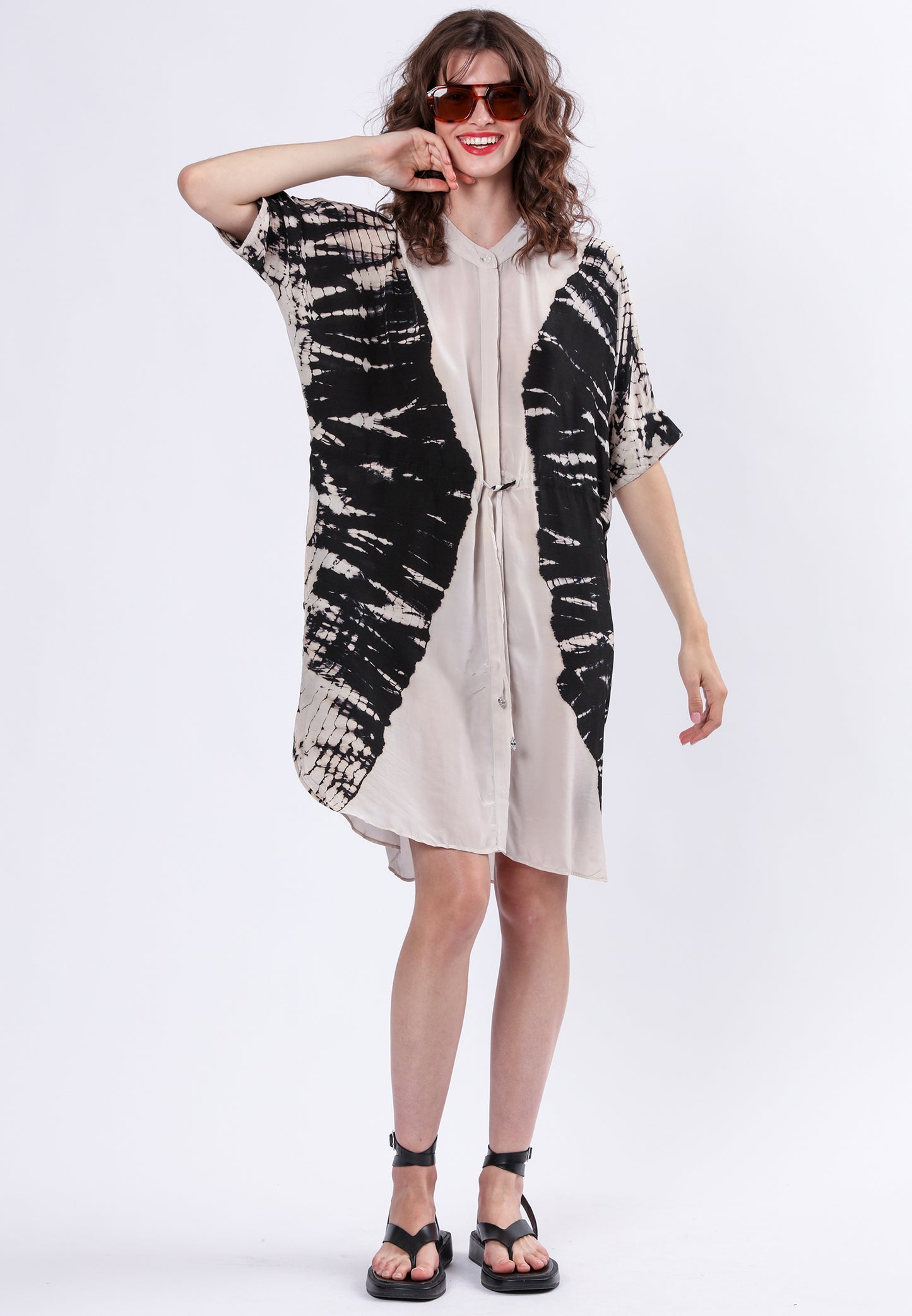 Religion Jade Tunic | Tie Dye Cashmere