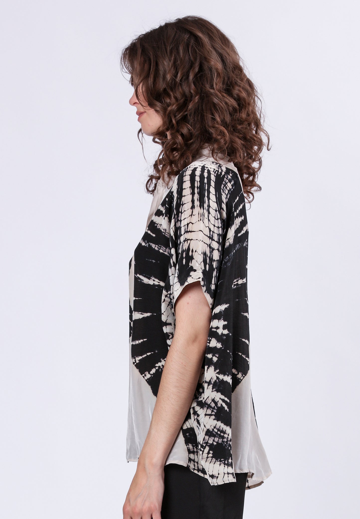 Religion Jade Top | Tie Dye Cashmere