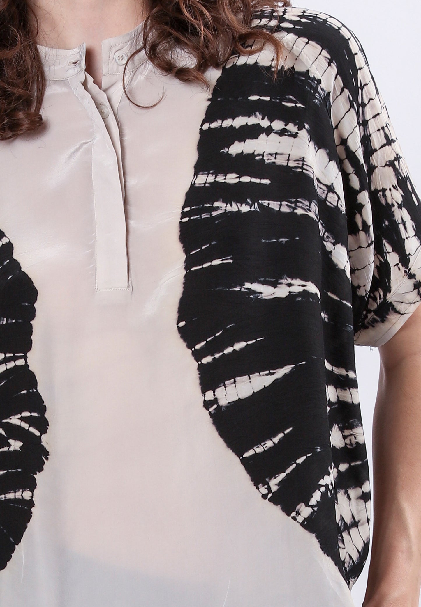 Religion Jade Top | Tie Dye Cashmere