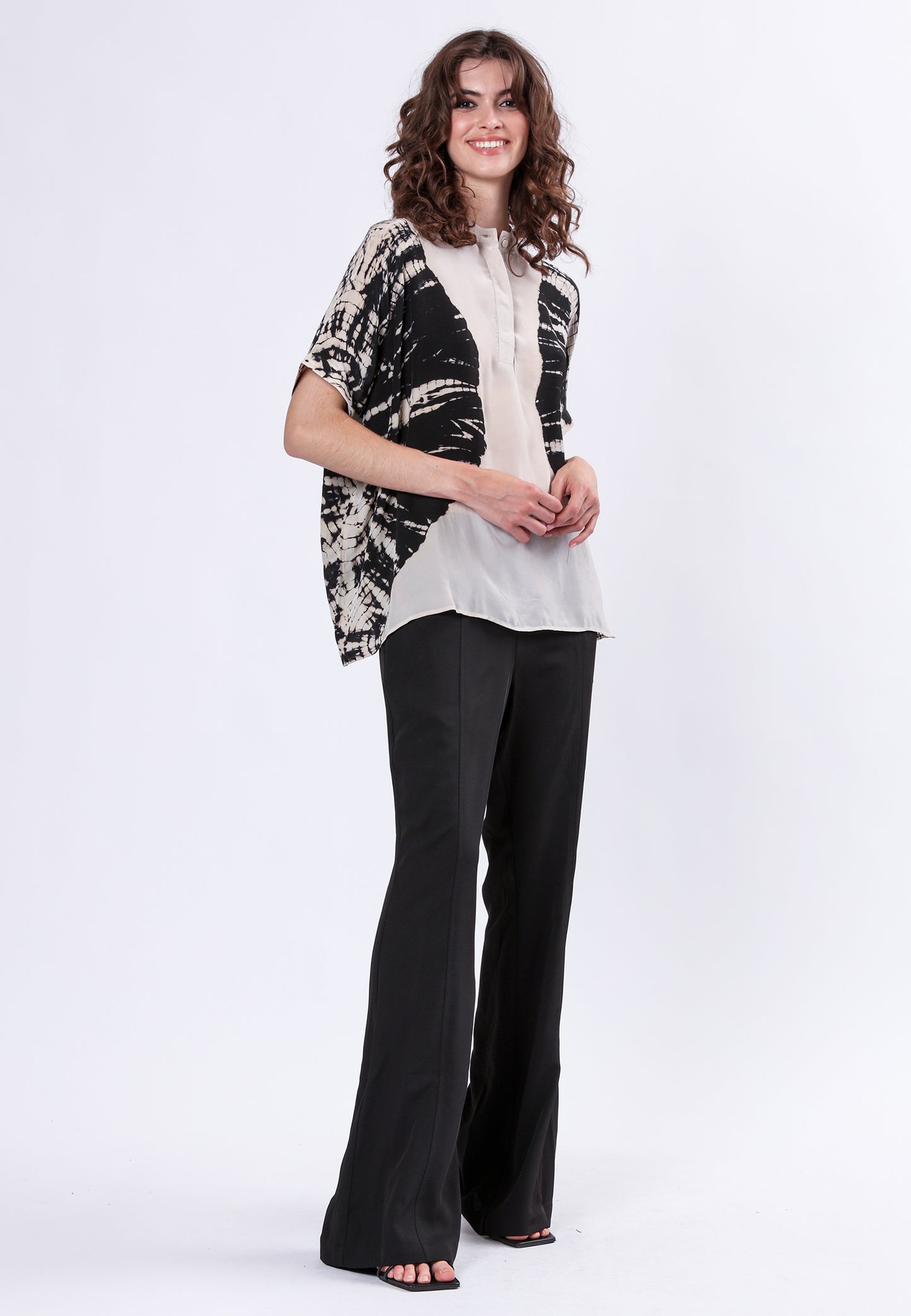 Religion Jade Top | Tie Dye Cashmere