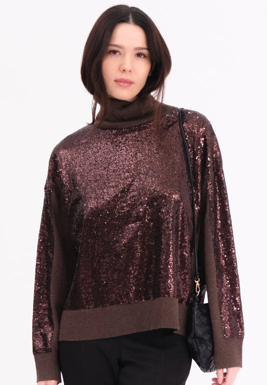 Religion Hailey Turtleneck | Brown