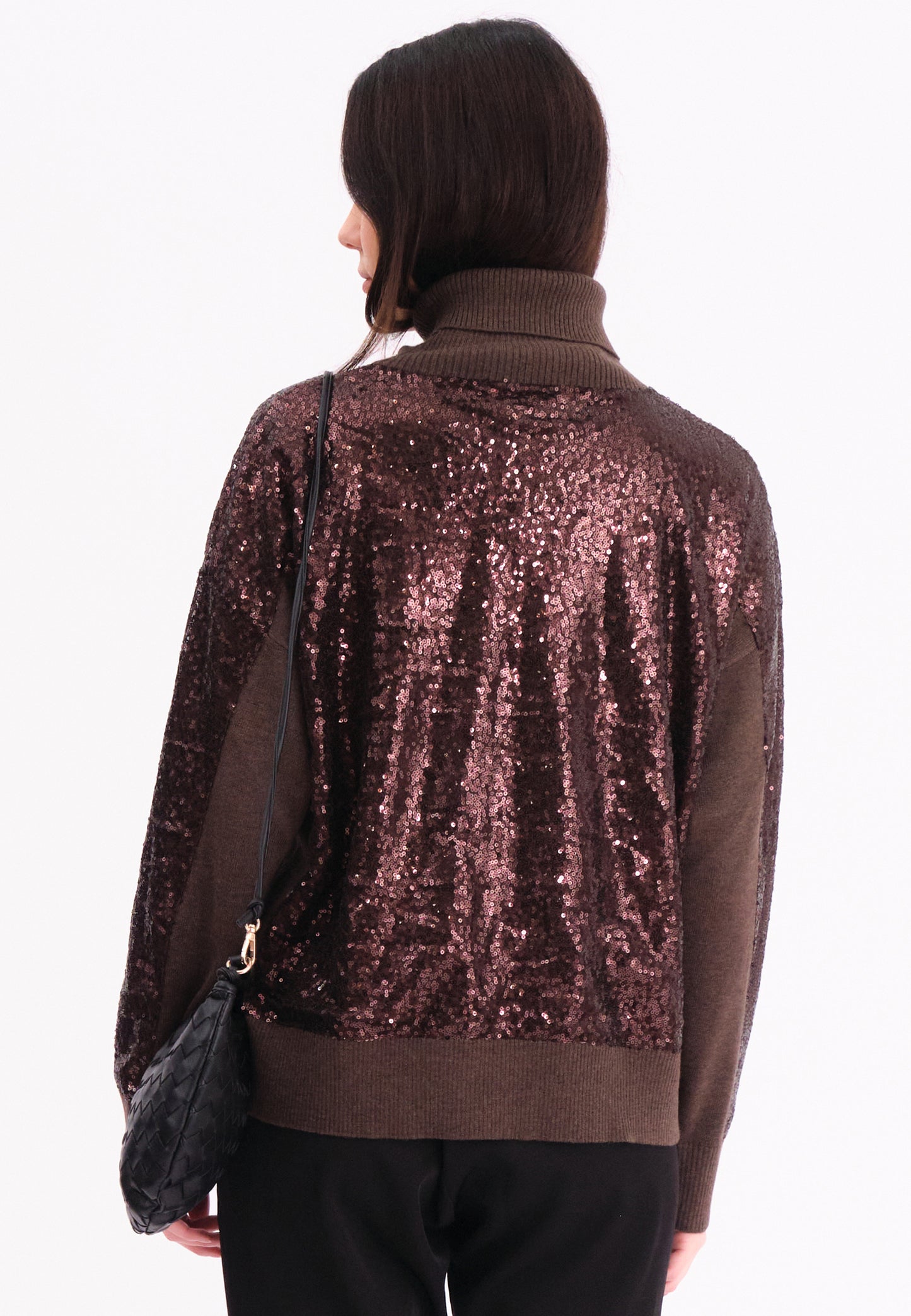 Hailey Turtleneck | Brown