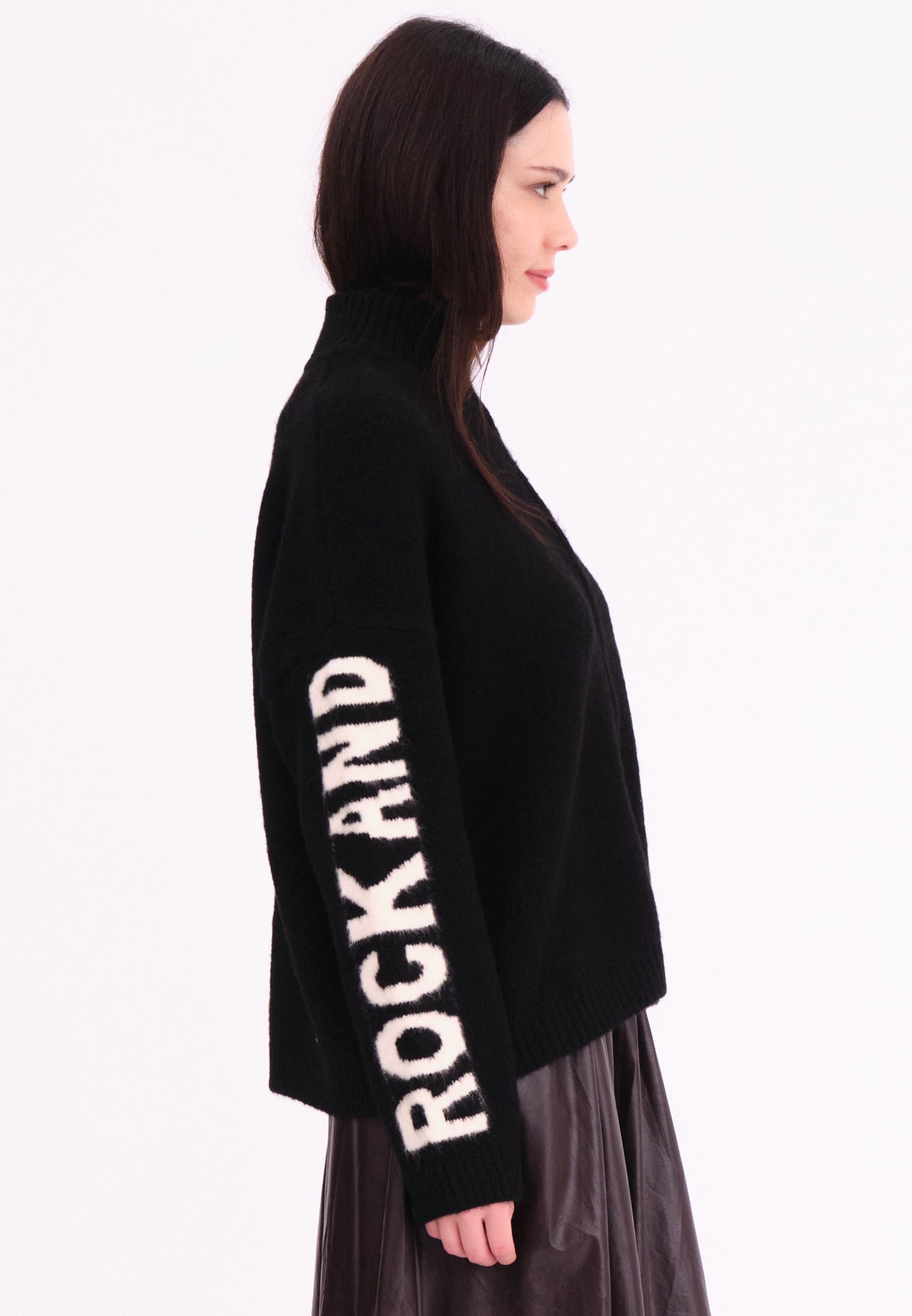 Phoebe Cardigan | Black & White