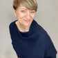 Asymmetric Jumper | Navy