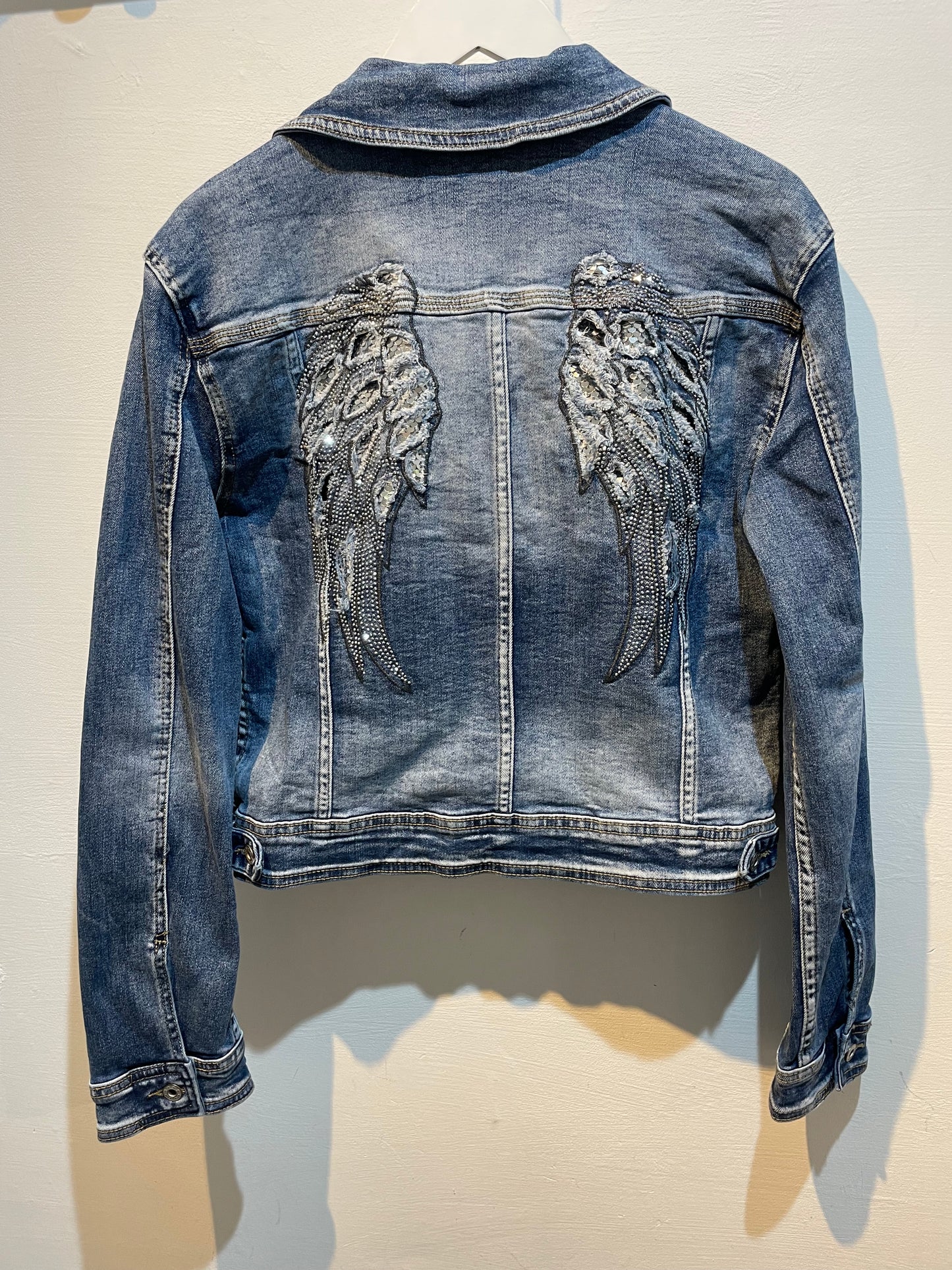 Angel Wings Denim Jacket