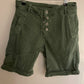 Melly & Co 4 button Shorts in Khaki