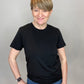 Saint Tropez Adelia Regular T-Shirt | Black
