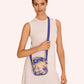 Cotton Canvas Cross Body Bag | China Blue Blooms