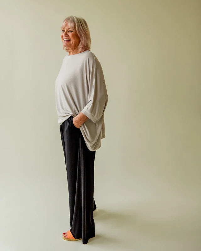 Chalk Jemma Top | Greige