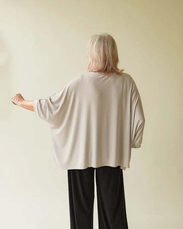 Chalk Jemma Top | Greige