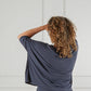 Chalk Jemma Top | Gun Metal
