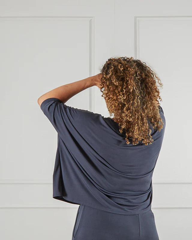 Chalk Jemma Top | Gun Metal