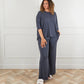 Chalk Jemma Top | Gun Metal