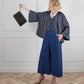Chalk Faith Kimono in Gun Metal