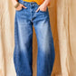 Barcelona Carrot Shape Jeans | Mid Denim