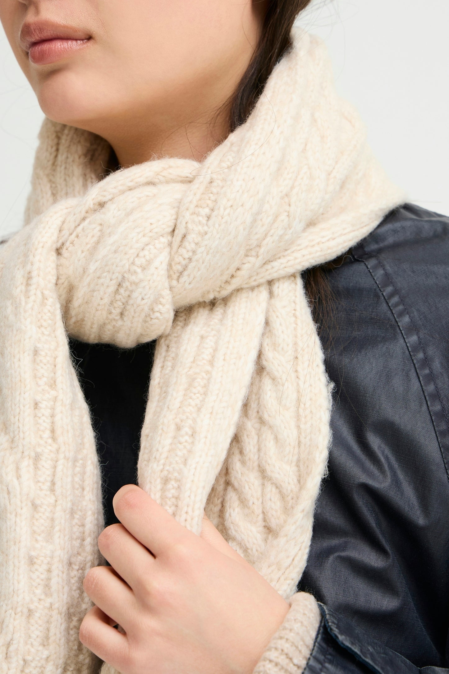 Ialucy Scarf | Oatmeal Melange
