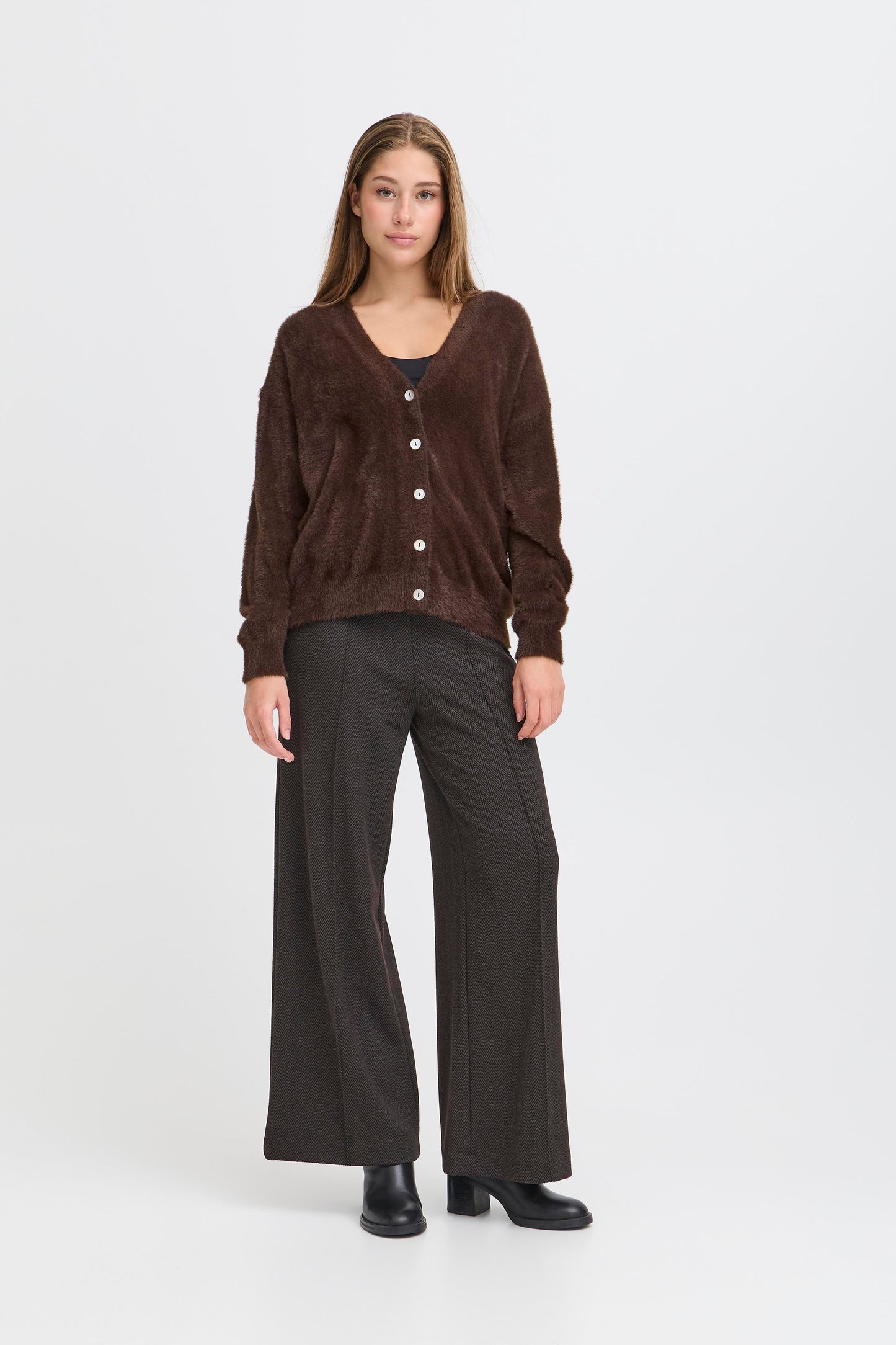 Ihbrula Cardigan | Coffee Bean
