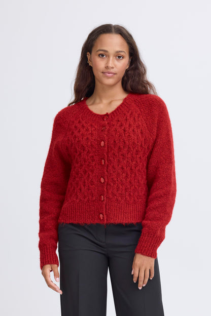 Ihbelablue Cardigan | Red Dahlia