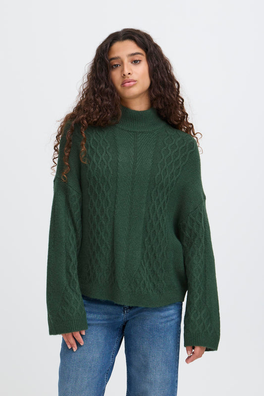 Ichi Ihmylle Jumper | Pineneedle