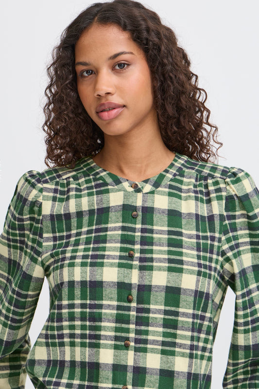 Ihtamanna Shirt | Pineneedle Check