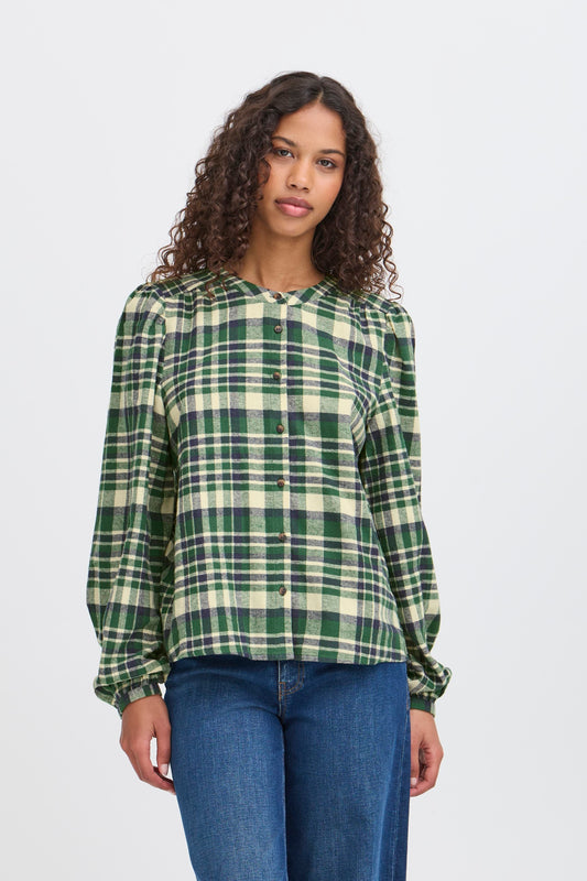 Ihtamanna Shirt | Pineneedle Check
