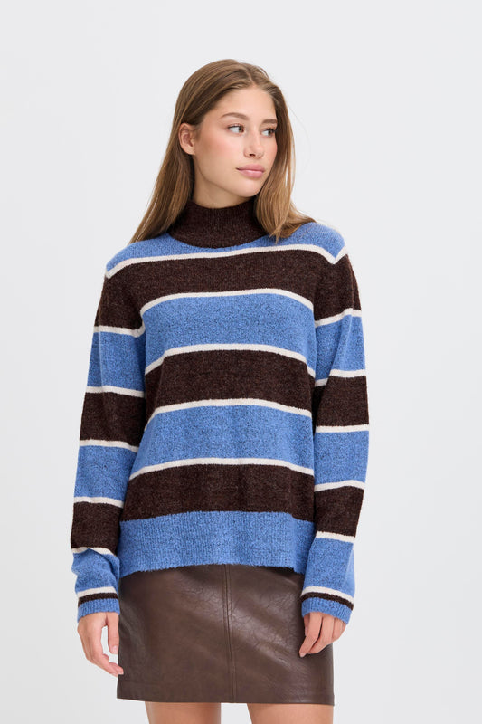 Ihedeen Jumper | Coffee Bean Stripe