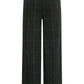 Ihkate Woolley Trousers | Black & Green Check