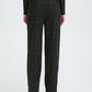 Ihkate Woolley Trousers | Black & Green Check