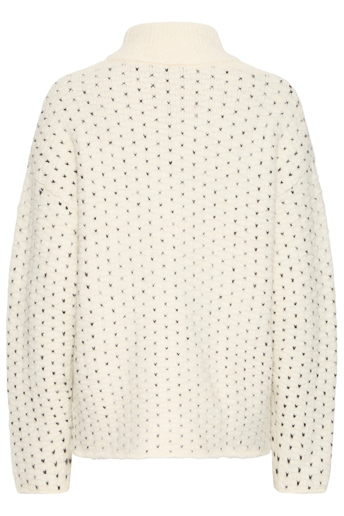 Ihkamara Jumper | Cloud Dancer with Black Dot