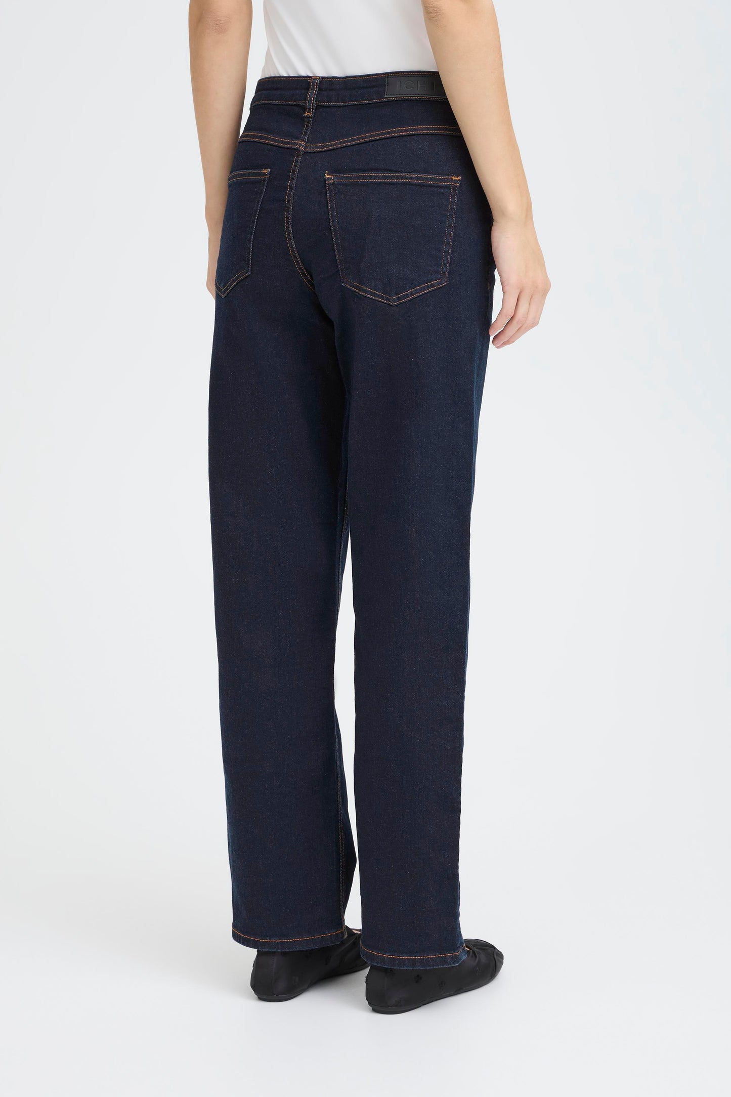 Ihtwiggy Straight Leg Jeans |Authentic Blue Denim