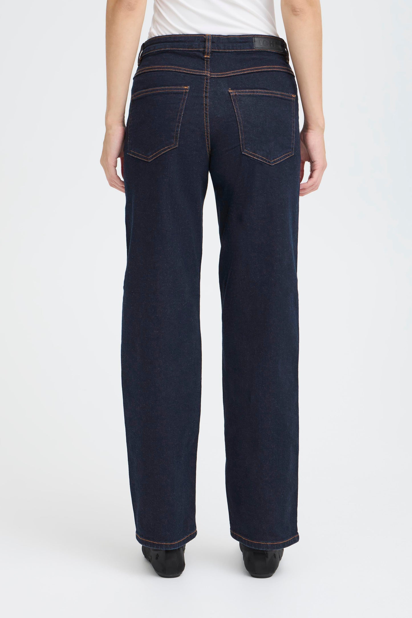 Ihtwiggy Straight Leg Jeans |Authentic Blue Denim