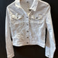 Denim Jacket | White
