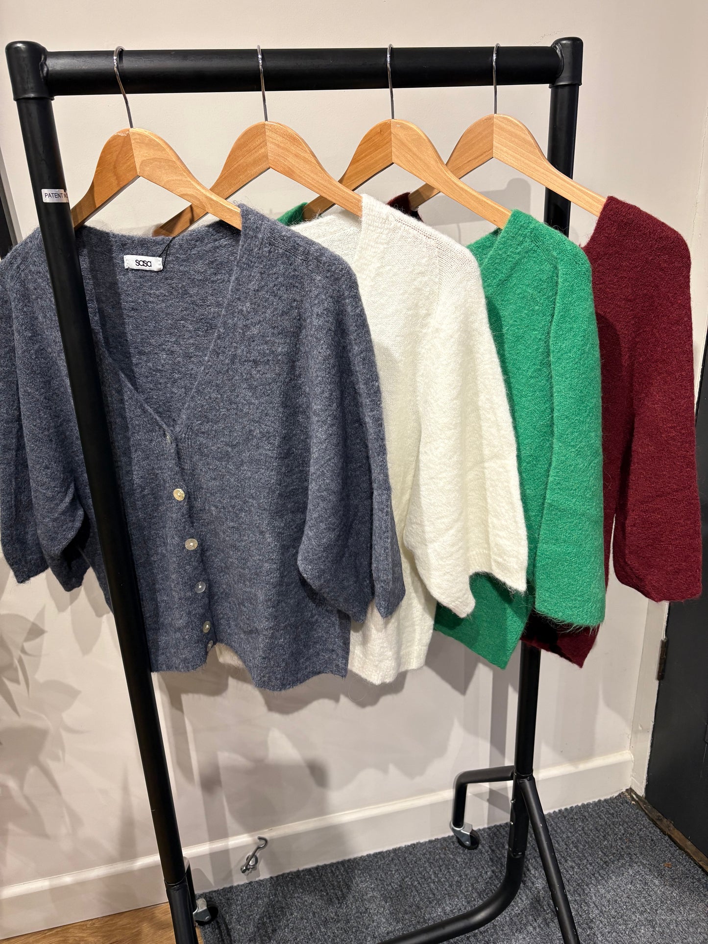 Molly Buttoned Alpaca Cardigan