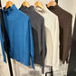 Turtle-Neck Boxy Long Sleeve Jumper
