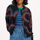 Bobbi Bomber Jacket | Black Retro Racer