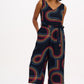 Lamiah Jumpsuit | Black Retro Racer